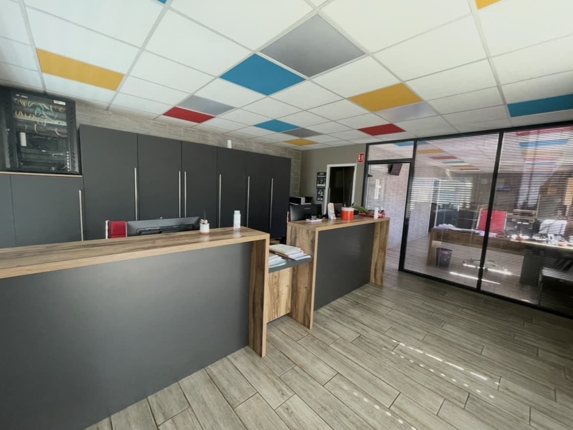 Accueil d'entreprise entretenu par OptiClean Services
